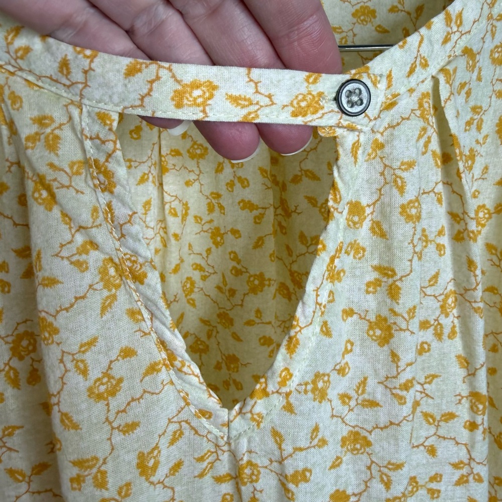 Universal Thread Lightweight Flowy Peasant Blouse… - image 4